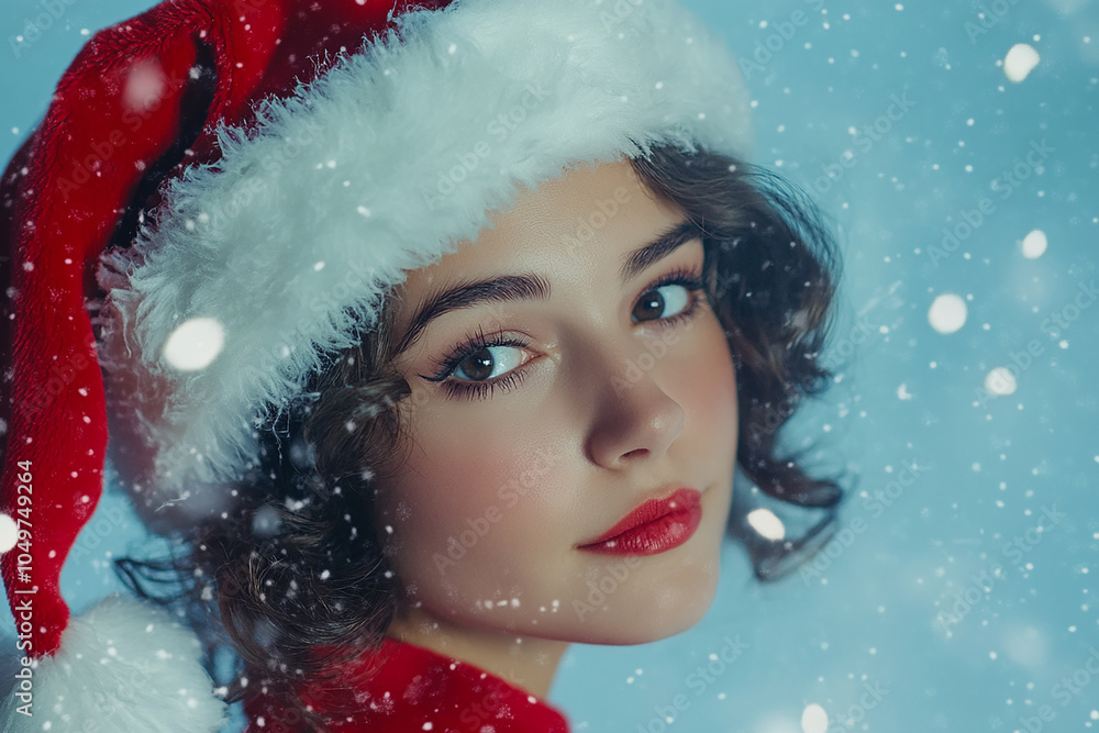 Beautiful women dressed up for Christmas, beautiful women dressed up for Christmas Beautiful women dressed up for Christmas, beautiful women dressed up for Christmas