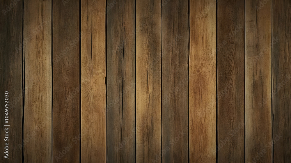 Fototapeta premium Brown Wooden Planks Background