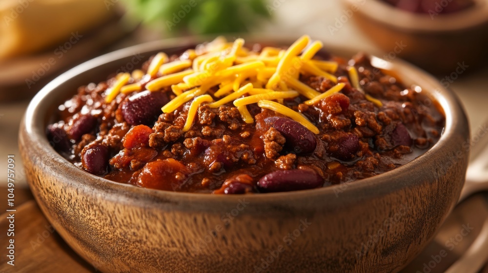 Rustic Chili in Motion with High Contrast Colors Rustic Chili in Motion with High Contrast Colors