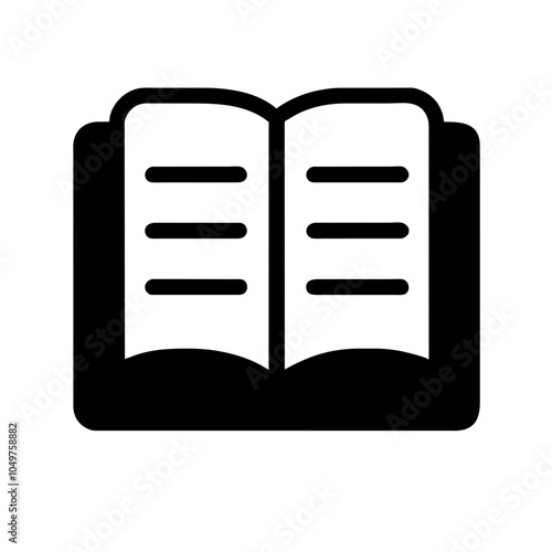 Icon of a book representing literature or knowledge