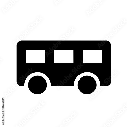 Icon of a bus representing public transportation