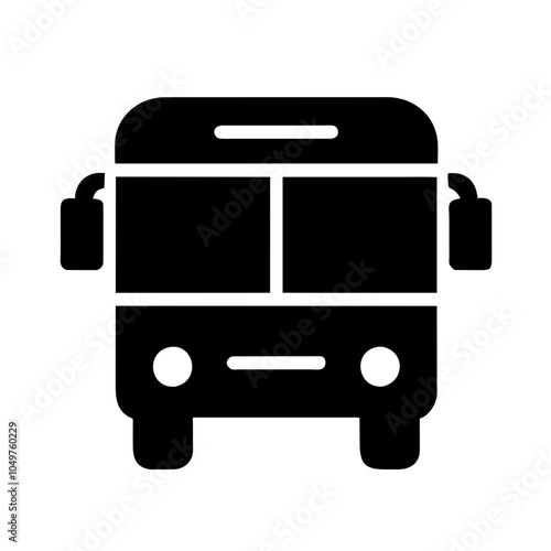 Icon of a bus representing public transportation