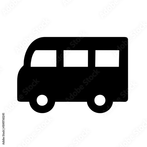 Icon of a bus representing public transportation