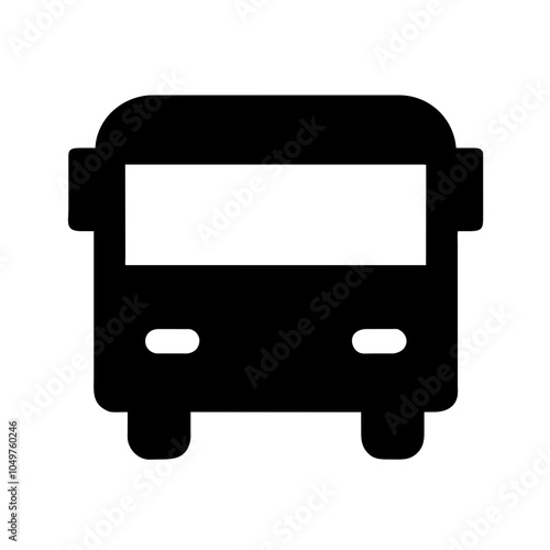 Icon of a bus representing public transportation