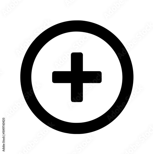 Icon of a button, often used in user interfaces or clothing