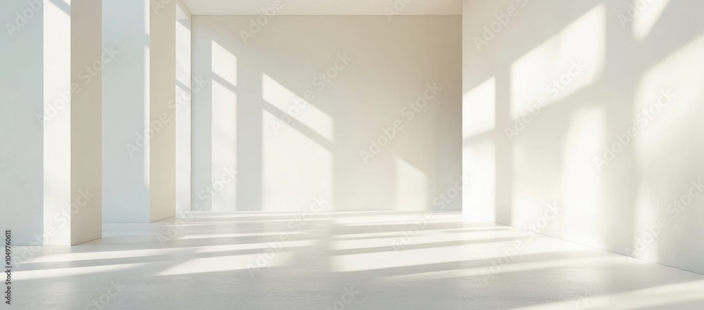 Obraz premium White Room Sunlight.