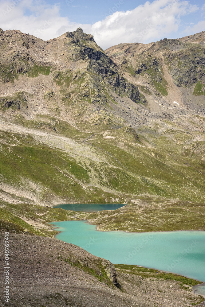 Alpine lakes in Switzerland Alpine lakes in Switzerland