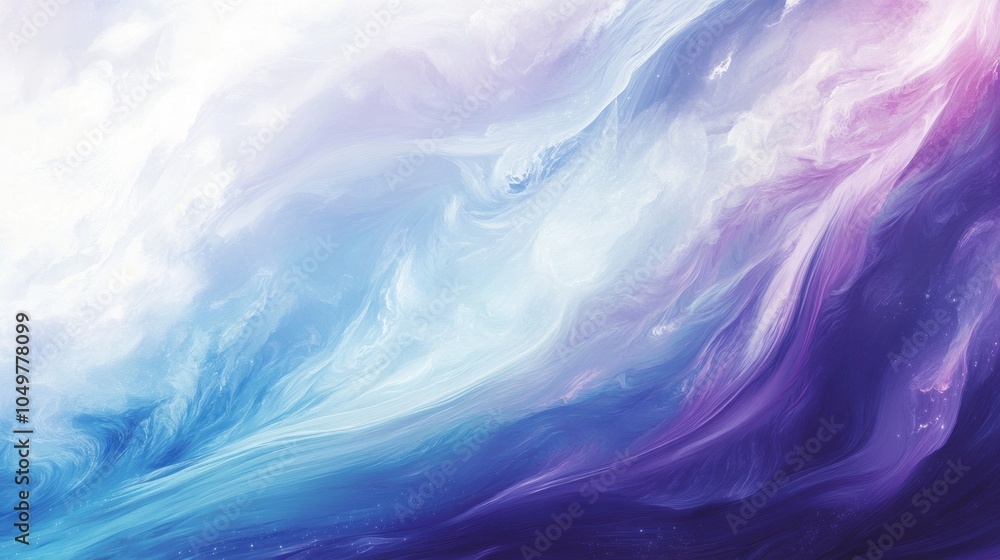 Ethereal Landscape of Swirling Hues and Clouds Ethereal Landscape of Swirling Hues and Clouds