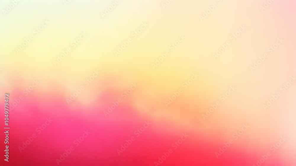 Obraz premium Abstract Background with Soft Yellow and Pink Gradient