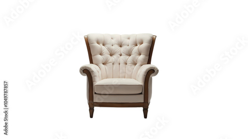 armchair isolated on white background , png 