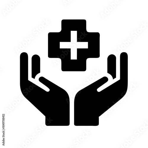 Icon representing health and wellness