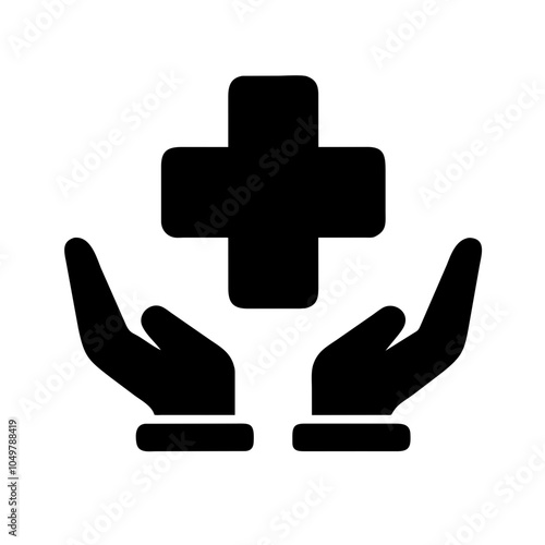 Icon representing health and wellness