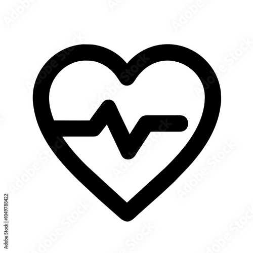 Icon representing health and wellness
