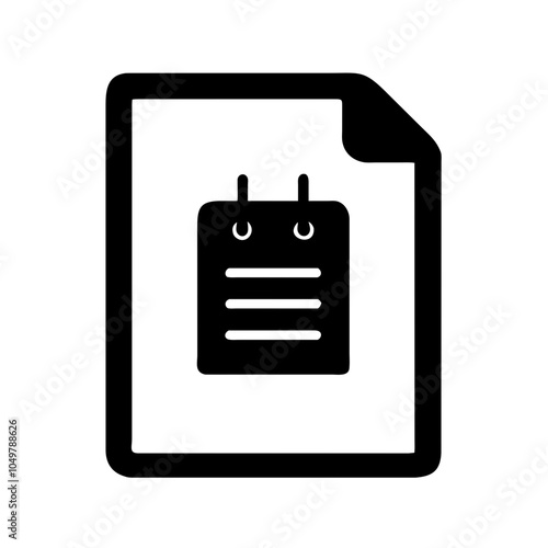 Icon of a catalog representing product listings or resources