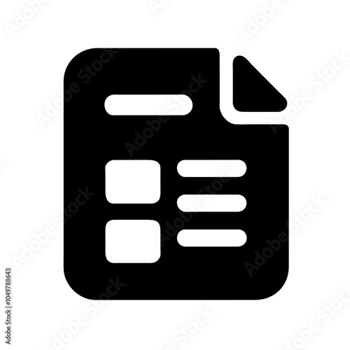Icon of a catalog representing product listings or resources
