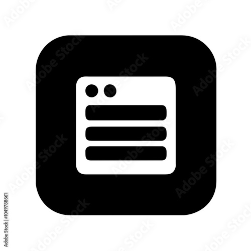 Icon of a catalog representing product listings or resources