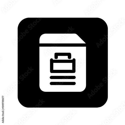 Icon of a catalog representing product listings or resources