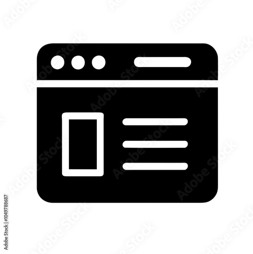 Icon of a catalog representing product listings or resources