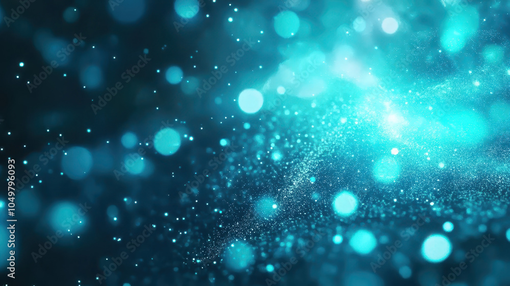 mesmerizing abstract background featuring shimmering blue particles and light effects, creating sense of depth and tranquility. vibrant hues evoke feeling of wonder and calmness mesmerizing abstract background featuring shimmering blue particles and light effects, creating sense of depth and tranquility. vibrant hues evoke feeling of wonder and calmness