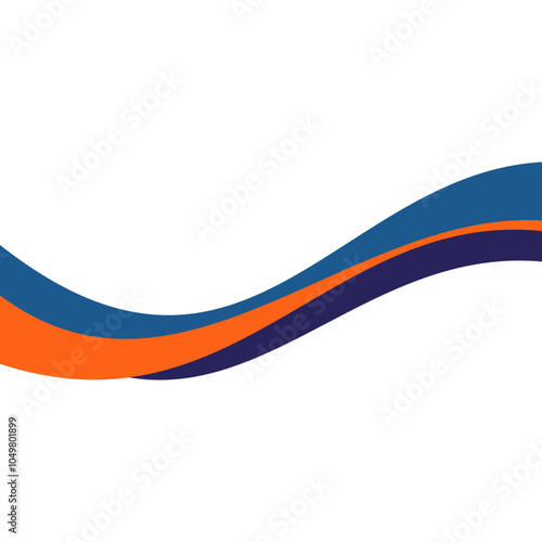 Free Download Business Wave Border - GFXLoad
