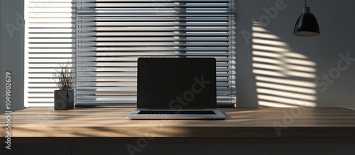 Office workspace featuring ...