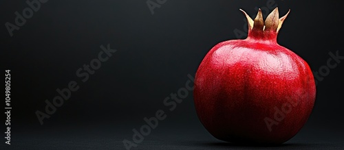 Natural pomegranate against...