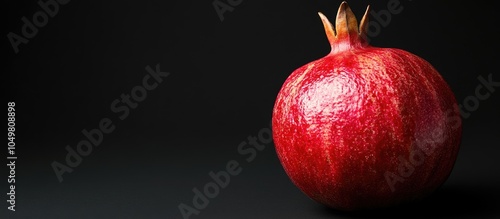 Natural pomegranate against...