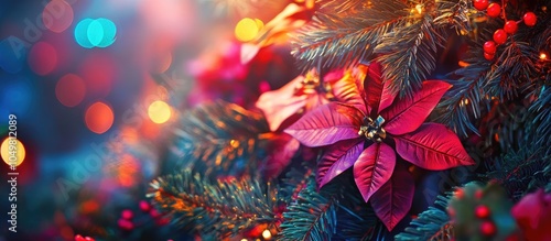 Christmas arrangement on a ...