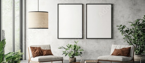 Contemporary hanging frame ...