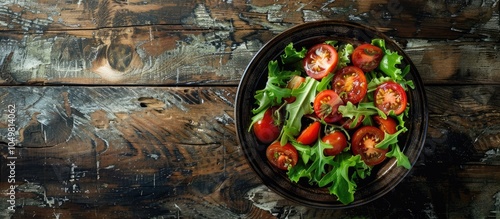 Close up of a healthy salad...