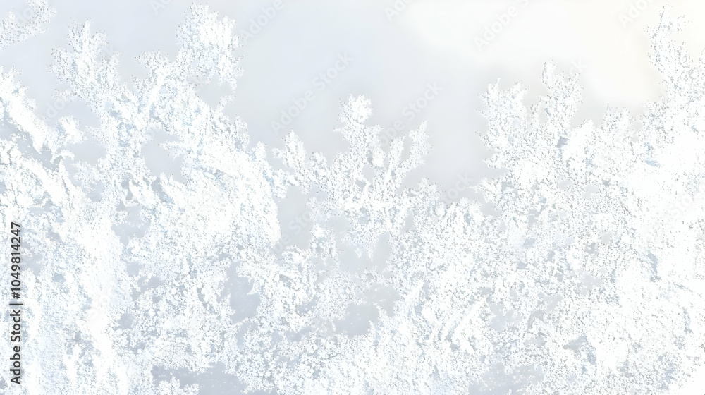 Abstract Frost Background - Wintery White Texture Abstract Frost Background - Wintery White Texture
