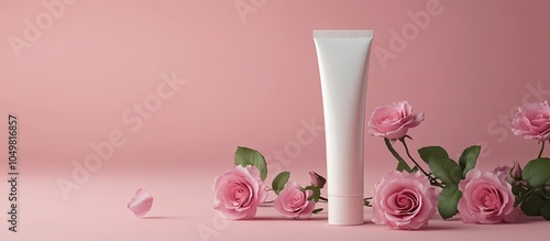White unbranded tube for co...