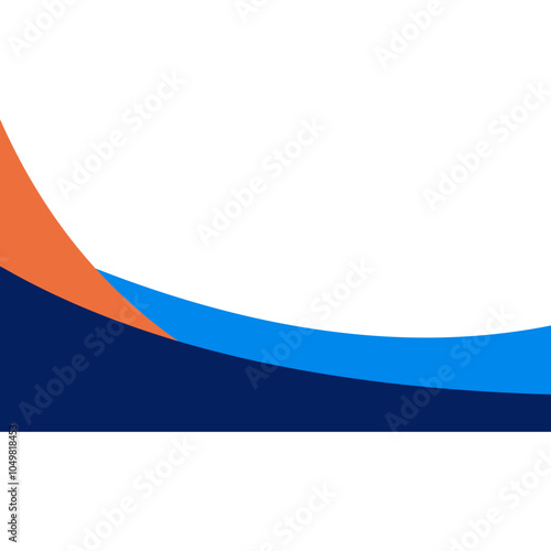 Free Download Business Wave Footer - GFXLoad