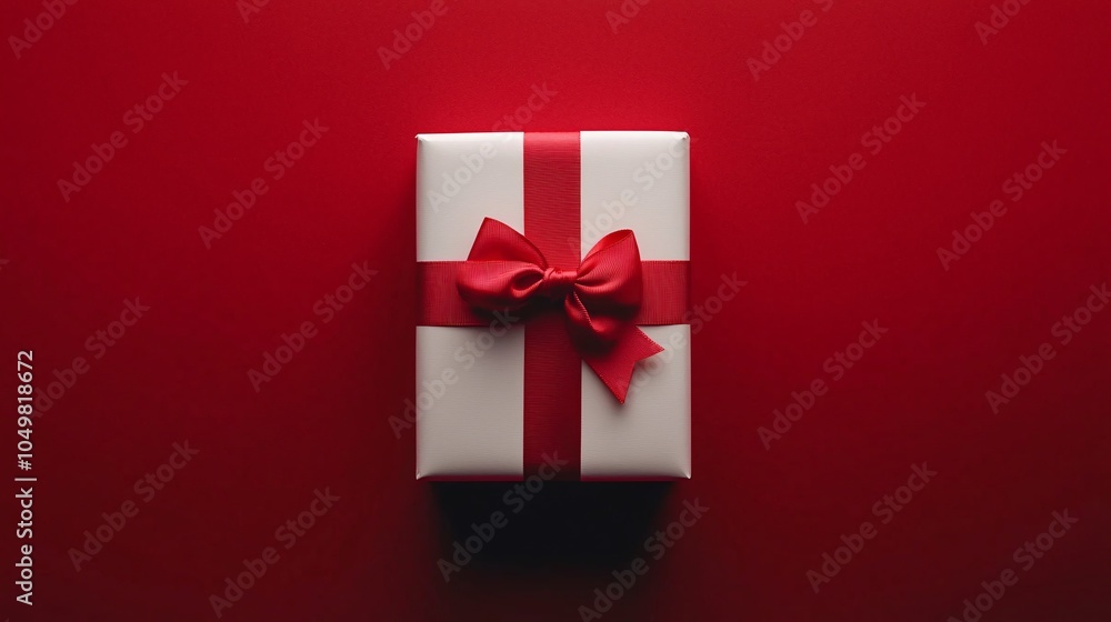 Simple White Gift Box for Holiday Events Simple White Gift Box for Holiday Events