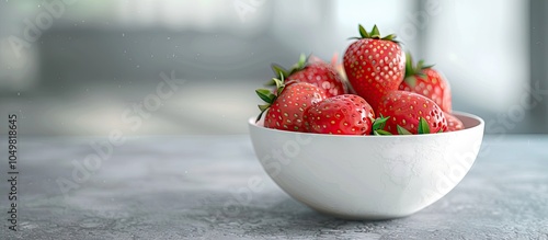 Juicy ripe strawberries in ...