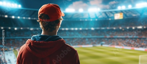 Soccer Enthusiast Viewing a...