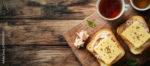 Homemade cheddar cheese and...