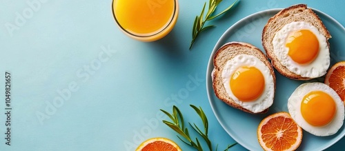 Healthy breakfast featuring...