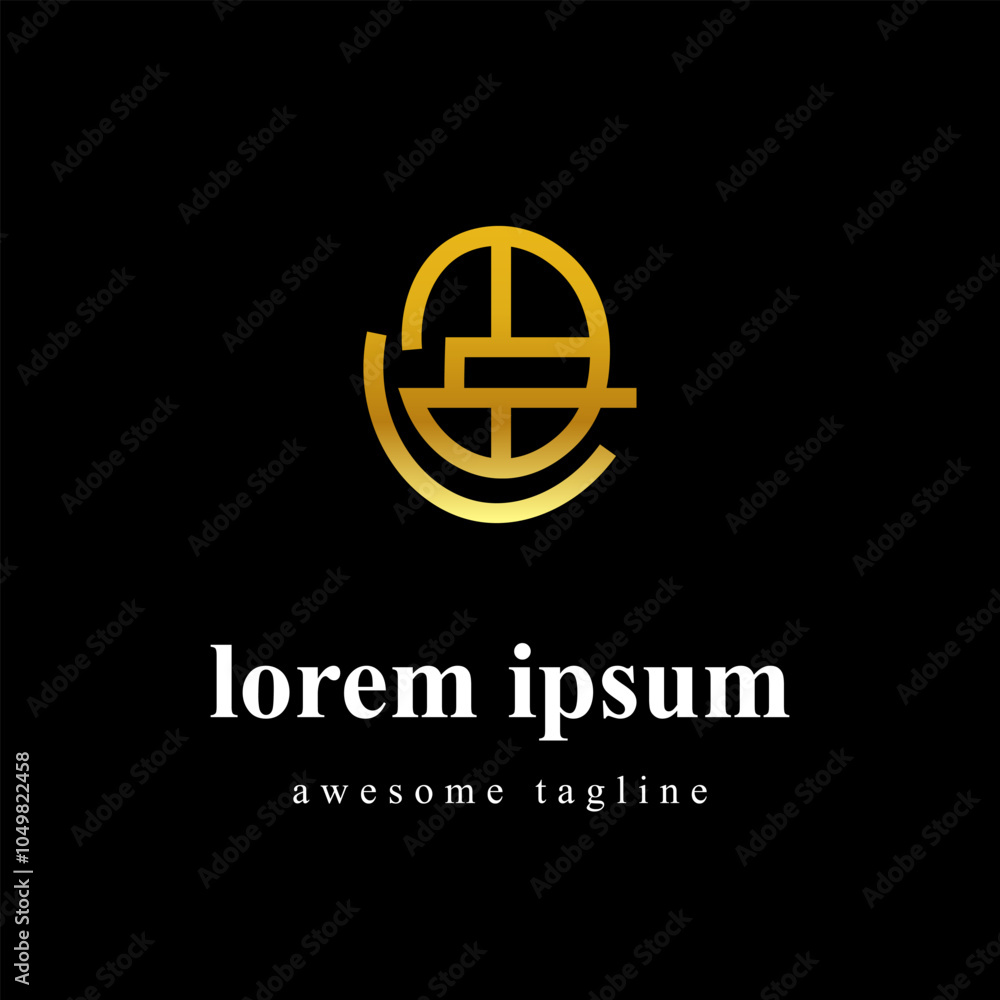 Luxurious Square Monogram Logo Luxurious Square Monogram Logo