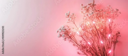 Minimalistic arrangement of...
