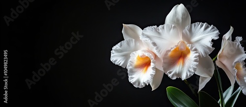 Cattleya Orchid. with copy ...