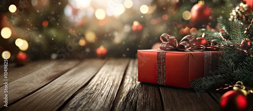 Christmas card and present ...