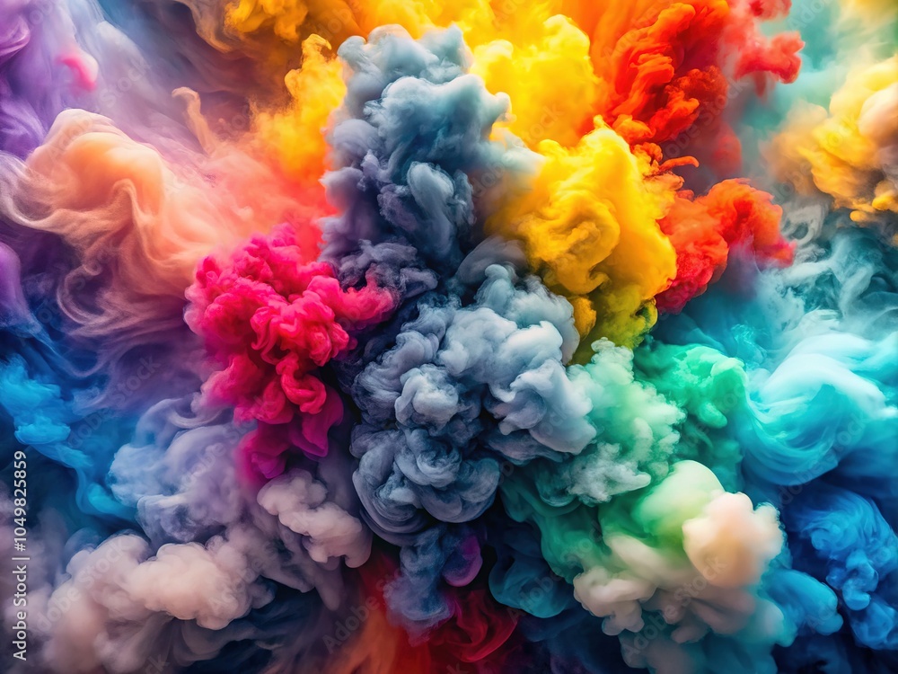 Obraz premium Featuring a seamless gray cloud texture with a smoky backdrop, this design element is perfect for creative projects and modern aesthetics, enhancing any artistic vision.