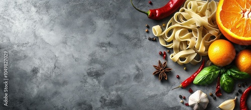 Tasty vibrant Italian pasta...
