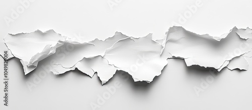 torn paper providing copy s...
