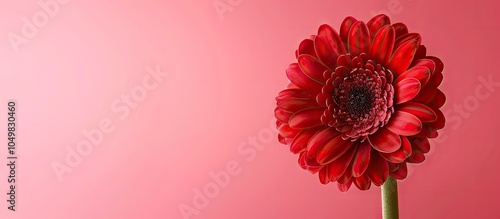Close up view of a beautifu...