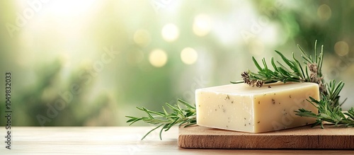 Organic soap block with fre...