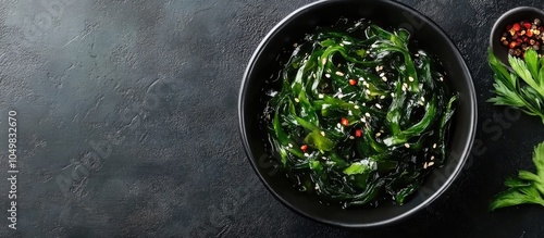 Japanese seaweed konjac sti...