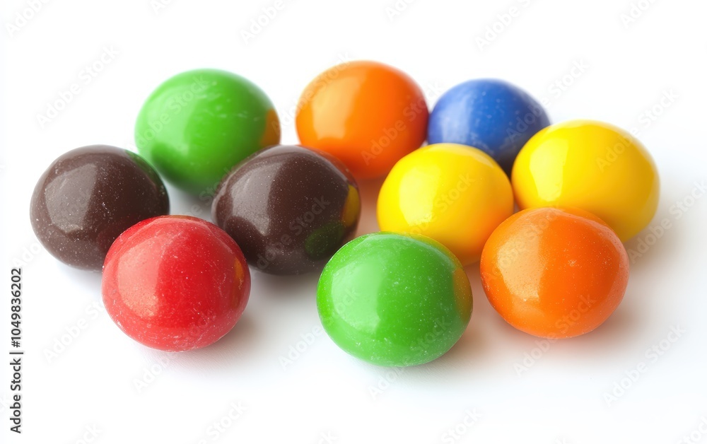 Colorful Candy on a clean white background Colorful Candy on a clean white background
