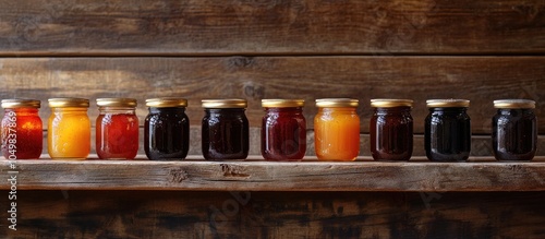 A collection of various jam...
